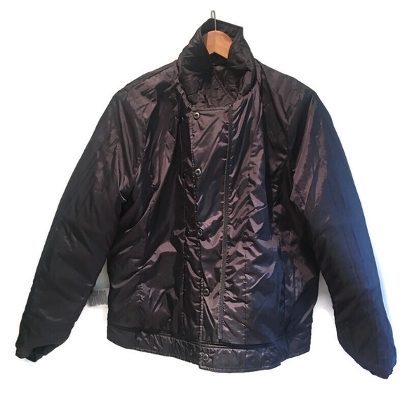 NWOT Banana Republic quilted jacket in brown large - Picture 16 of 16